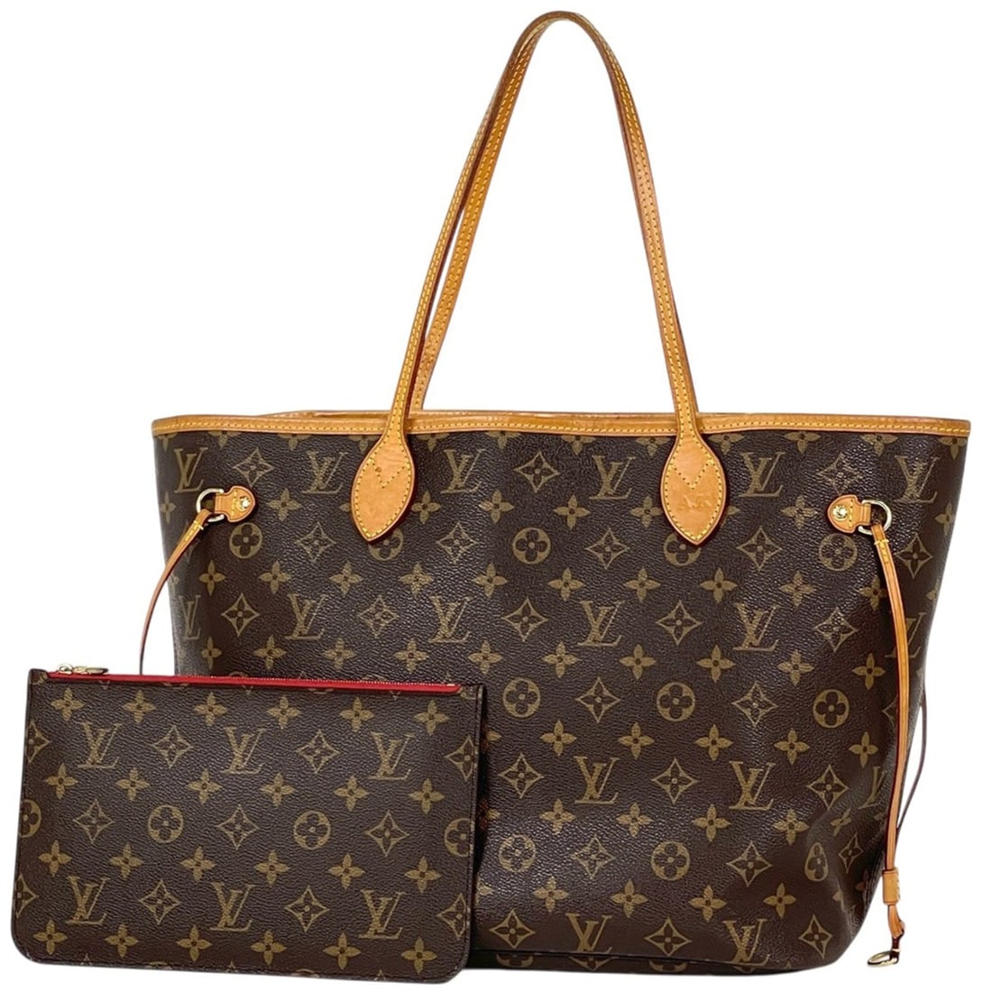 Louis Vuitton Neverfull MM Handbag Tote Bag Monogram Brown Cerise (Red) M41177 Women's: --- Catalog ---Category: SizeSize (HxWxD): 29cm x 32cm x 17cm / 11.41'' x 12.59'' x 6.69''Category: DesignType: Handbag, Tote bagColor: Brown, MonogramGender: WomenMaterial: Monogram Category: General
