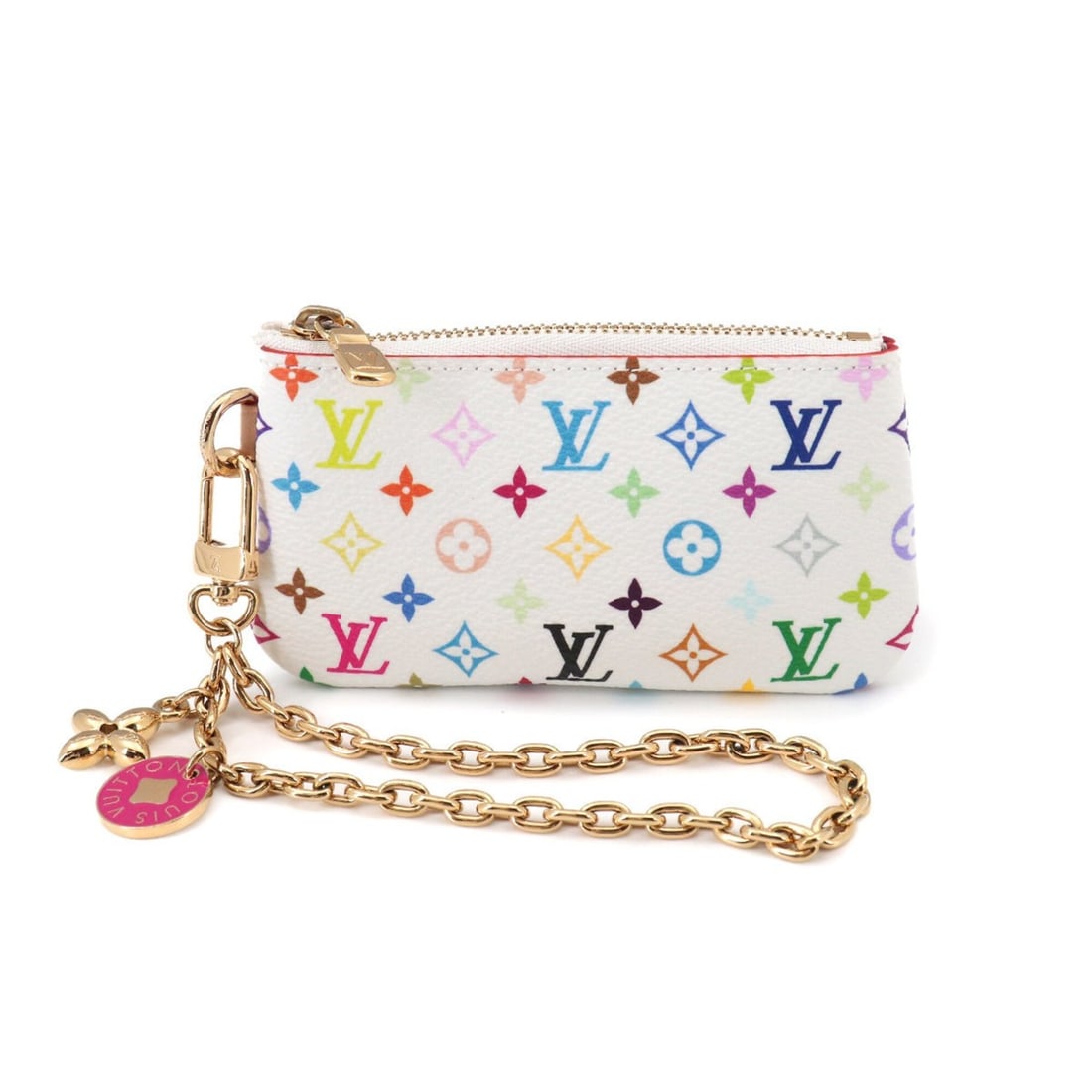 Louis Vuitton LOUIS VUITTON Monogram Multicolor LVxTM Phone Holder Handbag Pouch Blanc M14099 LV x: --- Catalog ---Category: SizeSize (HxWxD): 6.5cm x 12cm x 1cm / 2.55'' x 4.72'' x 0.39''Category: DesignType: Handbag, PouchColor: Blanc, Multi-colorGender: WomenMaterial: Monogram Multicolore Categor