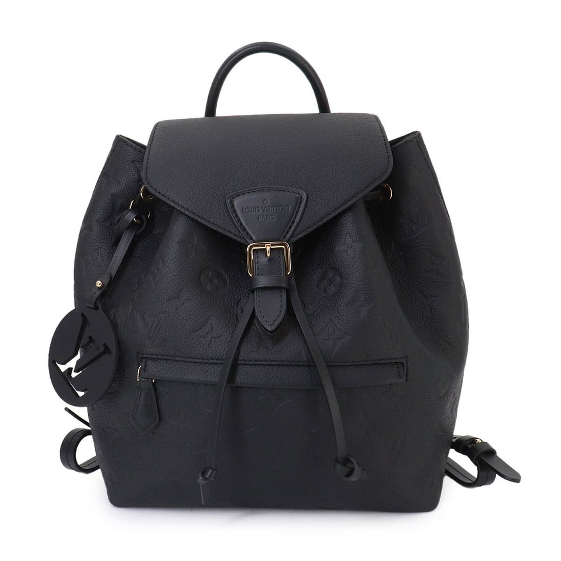 Louis Vuitton LOUIS VUITTON Monogram Empreinte Montsouris PM Backpack Leather Noir M45205: --- Catalog ---Category: SizeSize (HxWxD): 28cm x 22.5cm x 15cm / 11.02'' x 8.85'' x 5.9''Category: DesignType: BackpackColor: NoirGender: WomenMaterial: Monogram Empreinte Category: GeneralMPN: M4520