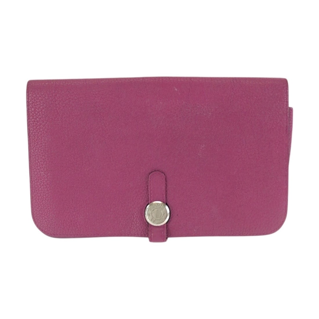 HERMES Dogon GM Rose Purple Pink Togo Leather Long Wallet (C stamp) for Women: --- Catalog ---Category: SizeSize (HxWxD): 12cm x 19.5cm x 1cm / 4.72'' x 7.67'' x 0.39''Category: DesignType: Long wallet (bi-fold)Color: Pink, Rose PurpleGender: WomenMaterial: Togo leather Category