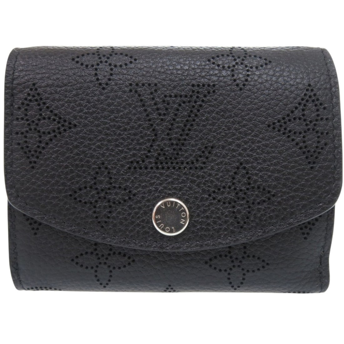 Louis Vuitton Portefeuille Iris XS Monogram Mahina M67498 Noir Tri-fold Wallet Black LV 0276 LOUIS: --- Catalog ---Category: SizeSize (HxWxD): 8cm x 10cm x 2.5cm / 3.14'' x 3.93'' x 0.98''Category: DesignType: Wallet (tri-fold)Color: Black, NoirGender: WomenMaterial: Mahina leather Category: General