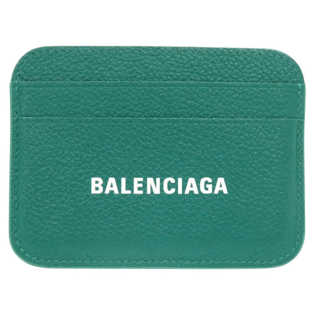 Balenciaga CASH Card Holder Logo Leather Green Business Case 1074BALENCIAGA: --- Catalog ---Category: DesignType: Card caseColor: GreenGender: Women,MenMaterial: Leather Category: GeneralMPN: 593812Brand: BalenciagaCountry of Origin: ItalyCategory: Physical PropertiesSize (HxW