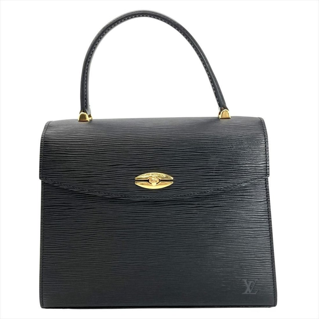 Louis Vuitton Malesherbes Handbag, Epi Leather, M52372, Black with Gold Hardware, Noir (Men's): --- Catalog ---Category: SizeSize (HxWxD): 21.5cm x 26cm x 6.5cm / 8.46'' x 10.23'' x 2.55''Category: DesignType: HandbagColor: Black, NoirGender: MenMaterial: Epi leather Category: GeneralMPN: M52372