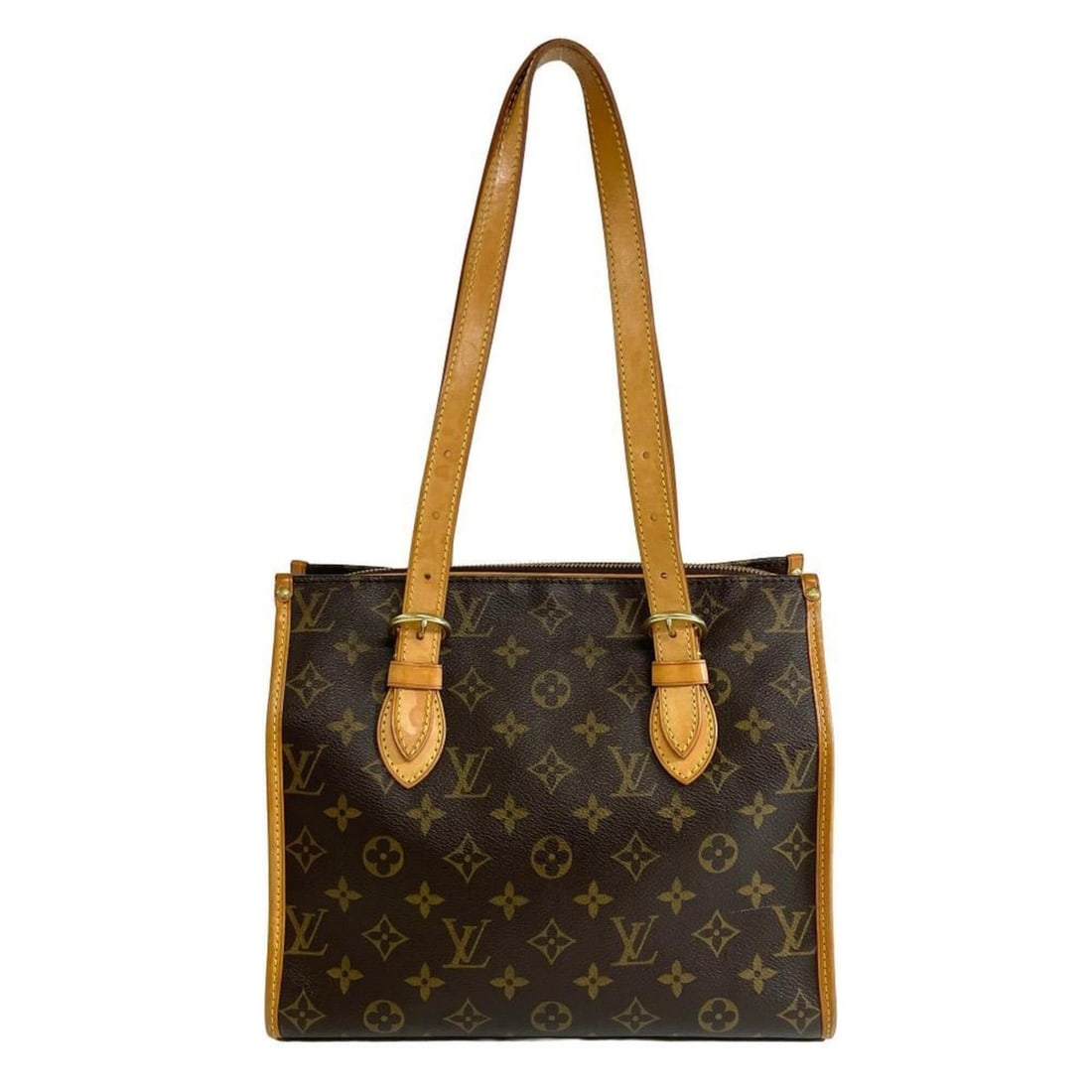 Louis Vuitton Popincourt Au Tote Bag, Monogram Canvas, M40007, Brown, Gold Hardware, FL0077,: --- Catalog ---Category: SizeSize (HxWxD): 23cm x 27.5cm x 13cm / 9.05'' x 10.82'' x 5.11''Category: DesignType: Tote bagColor: BrownGender: WomenMaterial: Monogram , Canvas Category: GeneralMPN: M400