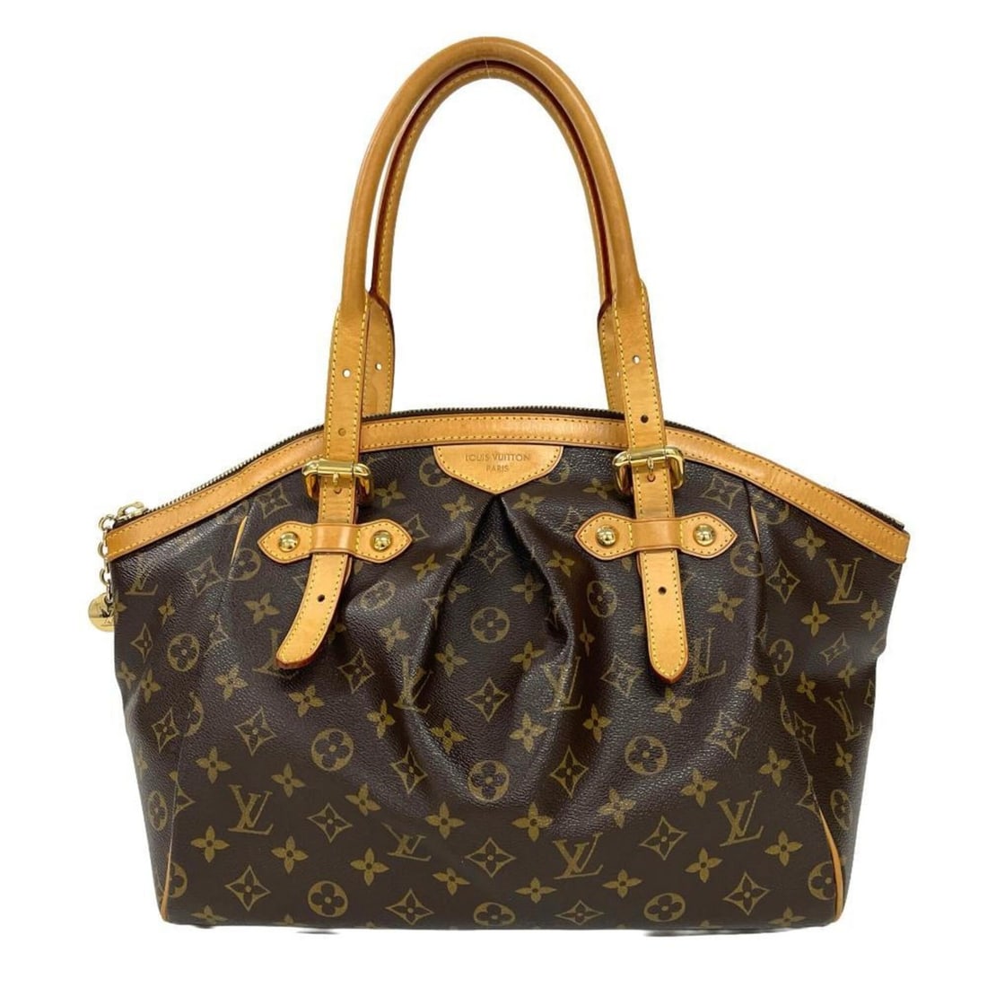 Louis Vuitton Tivoli GM Tote Bag, Monogram Canvas, M40144, Brown, Gold Hardware, SP4059, Women's: --- Catalog ---Category: SizeSize (HxWxD): 29cm x 33cm x 18cm / 11.41'' x 12.99'' x 7.08''Category: DesignType: Tote bagColor: BrownGender: WomenMaterial: Monogram , Canvas Category: GeneralMPN: M4014