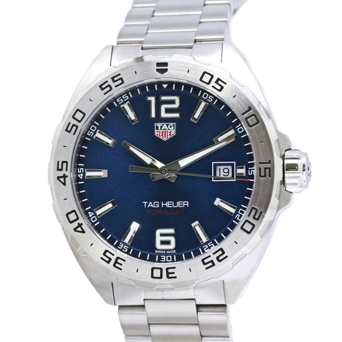 TAG Heuer Formula 1 WAZ1118.BA0875 Men's Watch, Stainless Steel, 40475: --- Catalog ---Category: SizeWrist Size: 21cm / 8.26''Case Diameter: 41mm / 1.61''Category: DesignType: WristwatchGender: MenColor (Dial): BlueMaterial (Band): Stainless steelMaterial (Case): Stainles