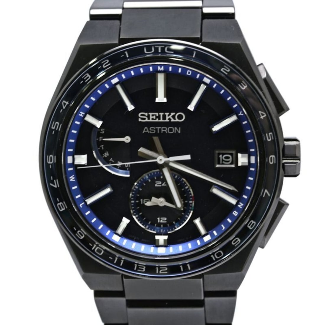 SEIKO Astron Nextar World Time Solar Radio-Controlled Watch SBXY041 8B63-0BB0 Men's Titanium 40473: --- Catalog ---Category: SizeWrist Size: 21.5cm / 8.46''Case Diameter: 43mm / 1.69''Category: DesignType: WristwatchGender: MenColor (Dial): BlackMaterial (Band): TitaniumMaterial (Case): TitaniumCate