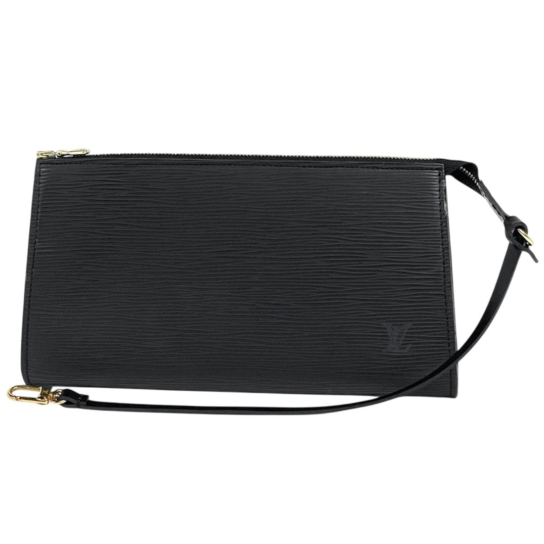 Louis Vuitton Pochette Accessoires Epi Noir (Black) M52942 Women's: --- Catalog ---Category: SizeSize (HxWxD): 12.5cm x 24cm x 2.5cm / 4.92'' x 9.44'' x 0.98''Category: DesignType: PochetteColor: Black, NoirGender: WomenMaterial: Epi leather Category: GeneralBrand: Lo