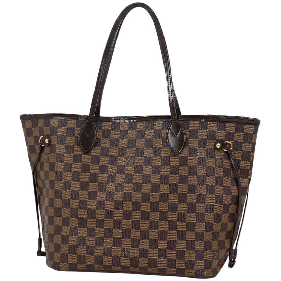 Louis Vuitton Neverfull MM Tote Bag, Damier Brown, N51105, Women's: --- Catalog ---Category: SizeSize (HxWxD): 29cm x 32cm x 16cm / 11.41'' x 12.59'' x 6.29''Category: DesignType: Tote bagColor: BrownGender: WomenMaterial: Damier Canvas Category: GeneralBrand: Louis V