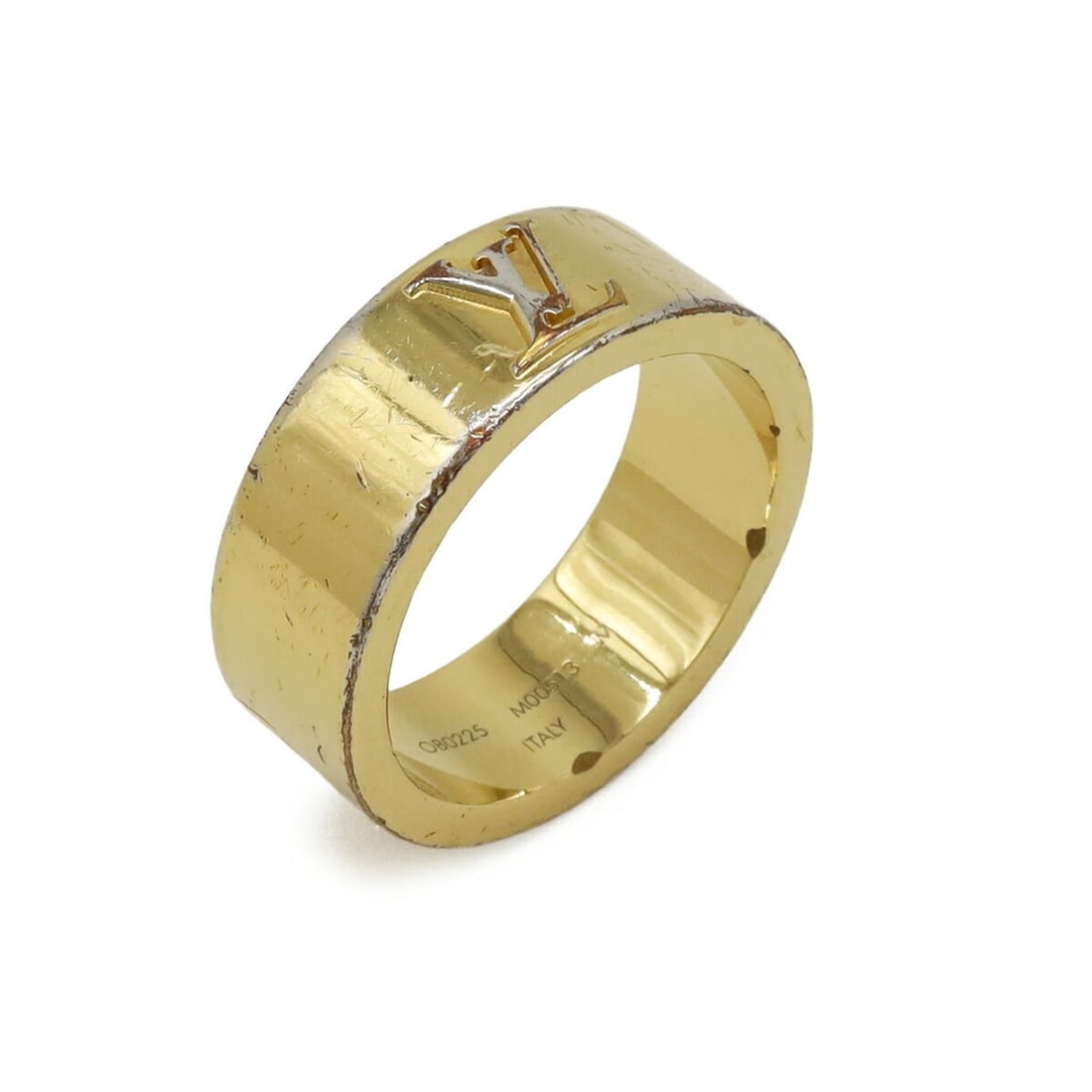 LOUIS VUITTON Louis Vuitton Ring LV Instinct Set 2 GP Gold M size (approx. Japanese size) Silver: --- Catalog ---Category: SizeJP Size: 20US Size: 10Category: DesignColor: GoldGender: WomenCategory: GeneralMPN: M00513Brand: Louis VuittonCountry of Origin: Italy--- Item List ---Section: ConditionRa