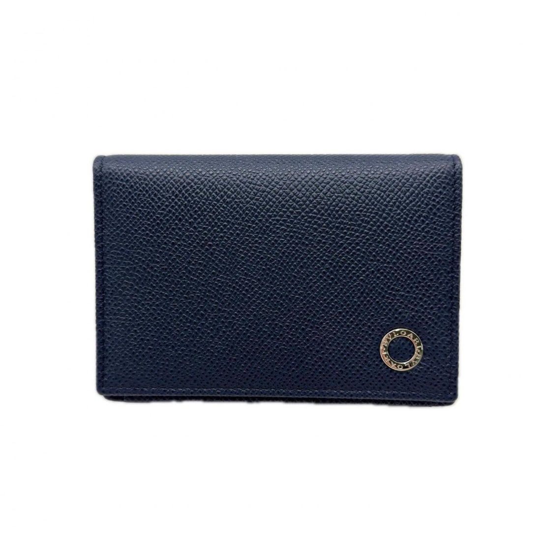 BVLGARI Bulgari Man Business Card Holder 280299, Case/Card Case, Blue Calf Leather, Men's: --- Catalog ---Category: DesignType: Business card caseColor: BlueGender: MenMaterial: Leather Leather/Fur Type: CalfskinCategory: GeneralBrand: BvlgariCategory: Physical PropertiesSize (HxWxD): 8cm x