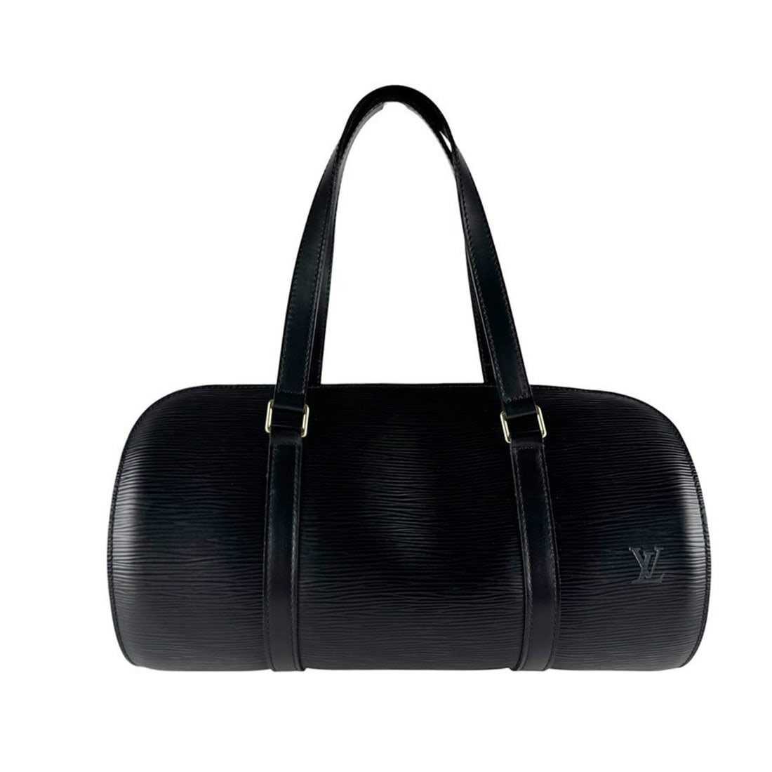 Louis Vuitton LOUIS VUITTON Epi Soufflot Handbag, Leather, Noir, Women's, M52222, Free Shipping: --- Catalog ---Category: SizeSize (HxWxD): 16cm x 30cm x 14cm / 6.29'' x 11.81'' x 5.51''Category: DesignType: HandbagColor: NoirGender: WomenMaterial: Epi leather Category: GeneralMPN: M52222Brand: L