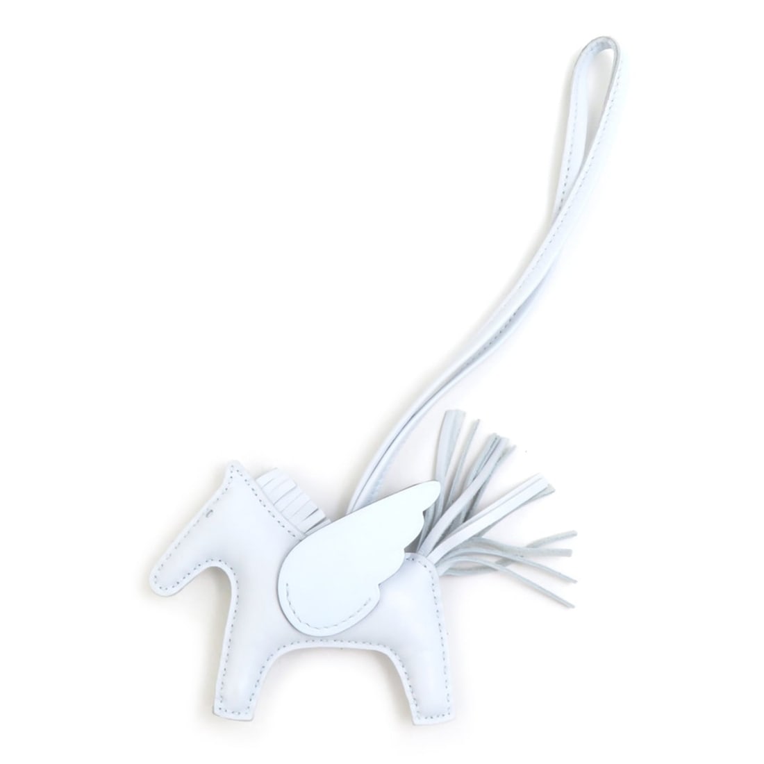 Hermes HERMES Rodeo Pegasus PM charm, Agneau Milo, light blue, women's, e61987k: --- Catalog ---Category: SizeSize (HxWxD): 230.00mm x 125.00mm / 9.06'' x 4.92''Category: DesignType: Handbag charmColor: Light blueGender: Women,MenMaterial: Agneau MiloCategory: GeneralBrand: Hermes