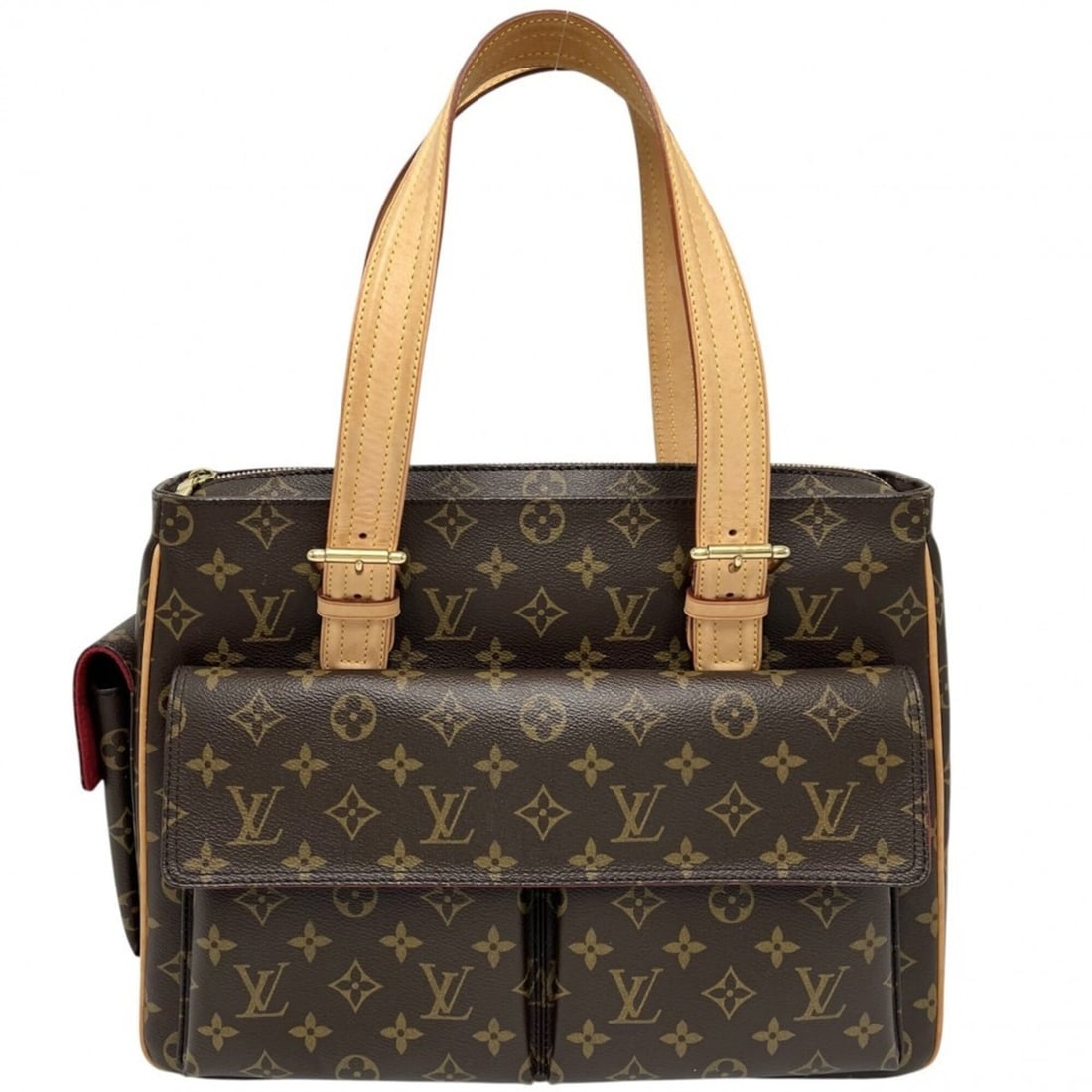 Louis Vuitton Multiplicité Tote Bag for Women, Handbag/Shoulder Bag, LOUIS VUITTON M51162, Monogram: --- Catalog ---Category: SizeSize (HxWxD): 27cm x 37cm x 11.5cm / 10.62'' x 14.56'' x 4.52''Category: DesignType: Handbag, Tote bagColor: BrownGender: WomenMaterial: Monogram , Canvas Category: Genera