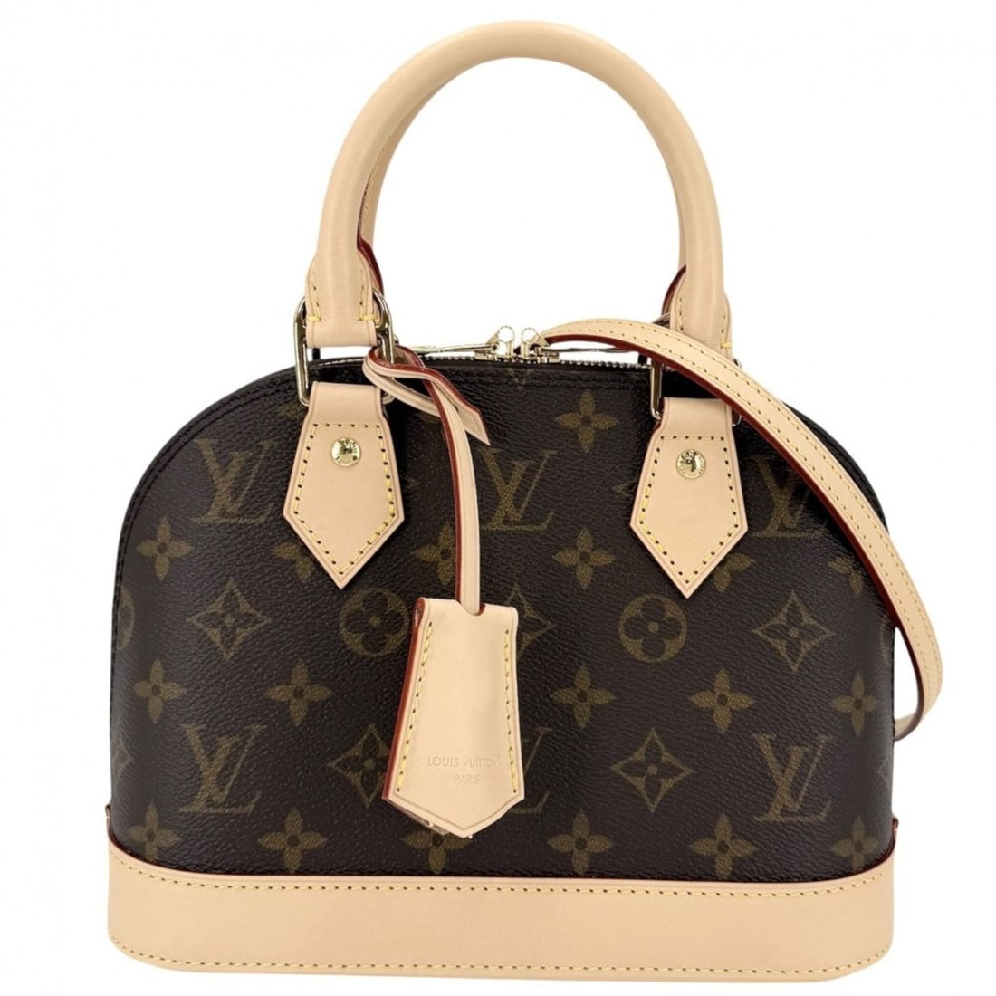 Louis Vuitton Women's Monogram Alma BB Shoulder Bag/Handbag/Crossbody Bag, Small Mini LOUIS VUITTON: --- Catalog ---Category: SizeSize (HxWxD): 17cm x 23.5cm x 11.5cm / 6.69'' x 9.25'' x 4.52''Category: DesignType: Handbag, Shoulder bagColor: BrownGender: WomenMaterial: Monogram Category: GeneralBran