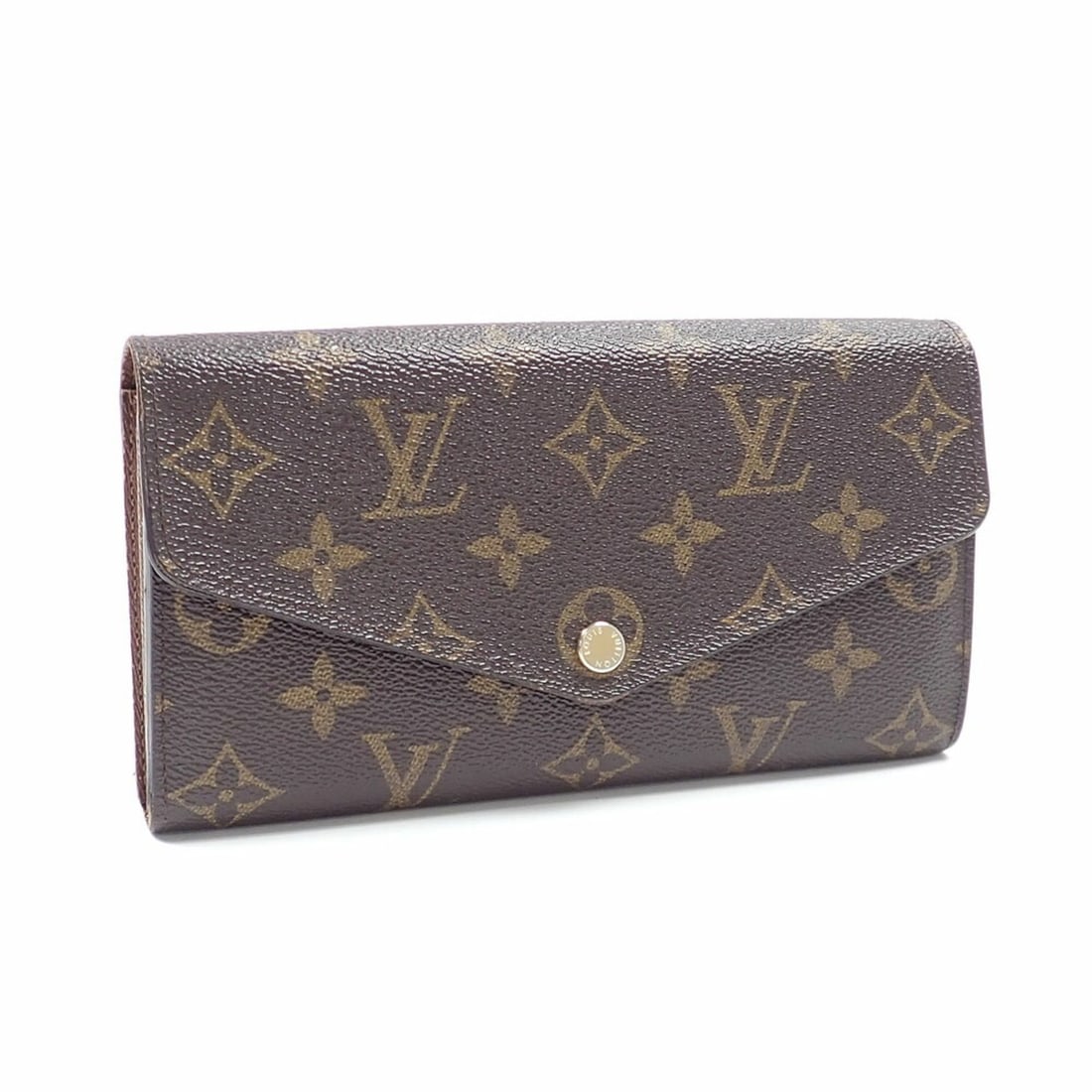 Louis Vuitton Bi-fold Long Wallet Monogram Portefeuille Sarah Women's M60531 Brown: --- Catalog ---Category: SizeSize (HxWxD): 10.5cm x 19cm x 2.5cm / 4.13'' x 7.48'' x 0.98''Category: DesignType: Long wallet (bi-fold)Color: Brown, MonogramGender: WomenMaterial: Monogram Category: Ge