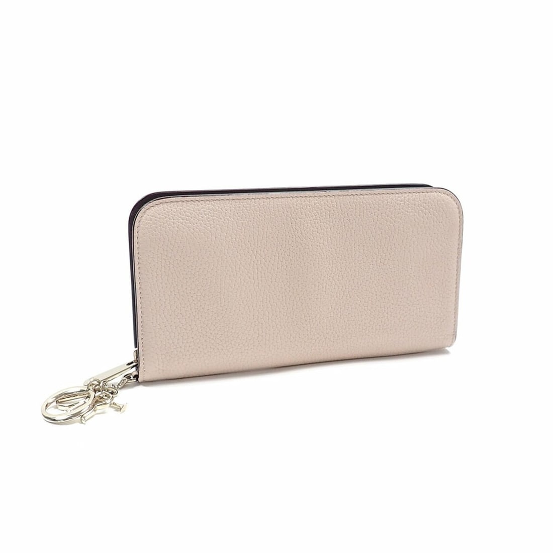 Christian Dior Round Long Wallet for Women, Beige, Diorissima Leather, 31-MA-0126: --- Catalog ---Category: SizeSize (HxWxD): 12cm x 21.5cm x 3cm / 4.72'' x 8.46'' x 1.18''Category: DesignType: Long wallet (bi-fold)Color: BeigeGender: WomenMaterial: Leather Category: GeneralMPN: 31-