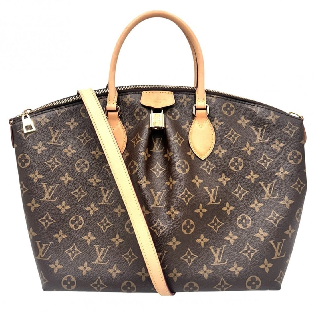 Louis Vuitton Women's Boetie NM Handbag/Shoulder Bag (MM) - Monogram Canvas, Brown, Gold Hardware: --- Catalog ---Category: SizeSize (HxWxD): 27cm x 41cm x 13cm / 10.62'' x 16.14'' x 5.11''Category: DesignType: Handbag, Shoulder bagColor: BrownGender: WomenMaterial: Monogram , Canvas Category: Gene
