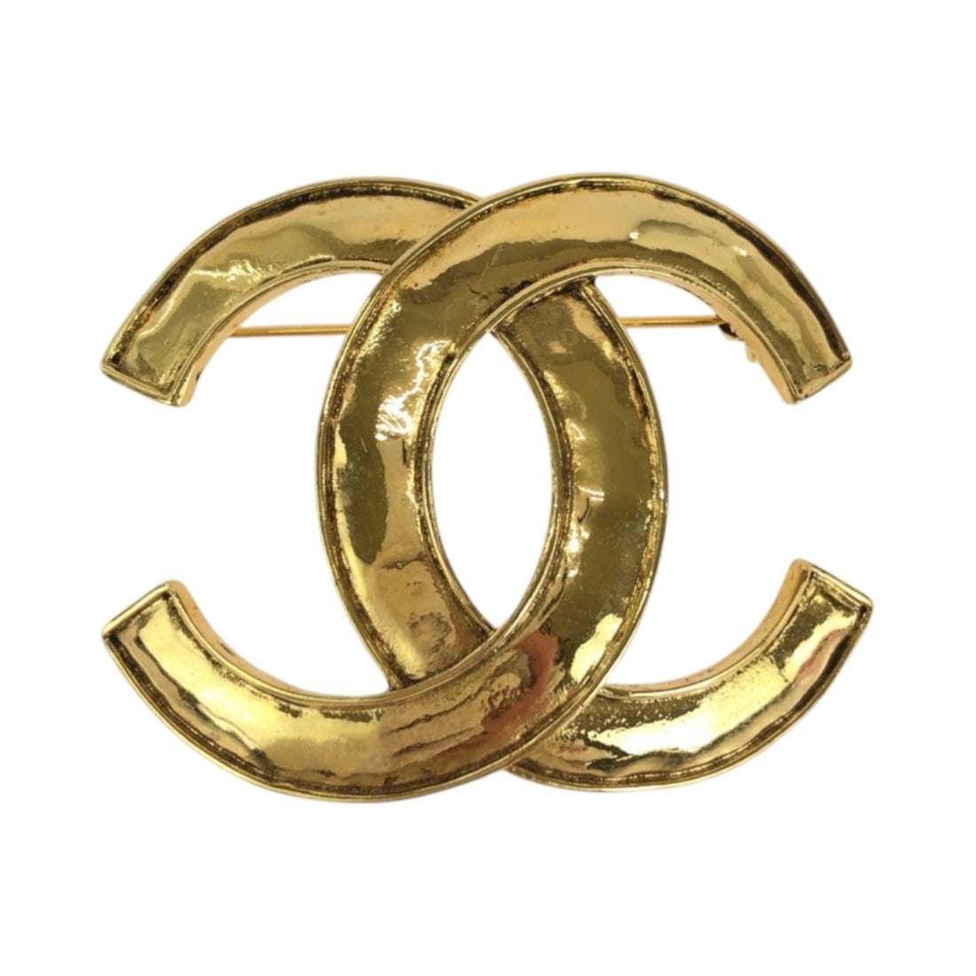 CHANEL Vintage Big Coco Mark Gold Plated Brooch, 94P Stamp, Women's: --- Catalog ---Category: SizeSize (HxWxD): 5cm x 7cm / 1.96'' x 2.75''Category: DesignType: BroochColor: GoldGender: WomenCategory: GeneralBrand: ChanelCountry of Origin: France--- Item List ---Sectio