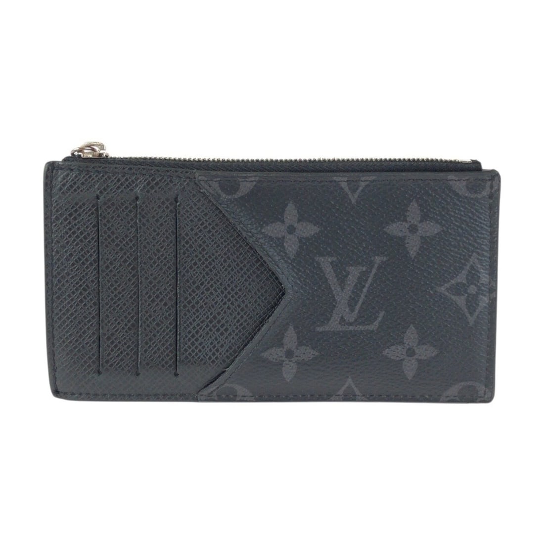 LOUIS VUITTON Louis Vuitton Monogram Eclipse x Taiga Black Noir Silver Hardware M30271 Business Card: --- Catalog ---Category: DesignType: Card caseColor: Black, NoirGender: MenMaterial: Monogram Eclipse , Taiga leather Category: GeneralMPN: ?30271Brand: Louis VuittonCountry of Origin: FranceCategory: