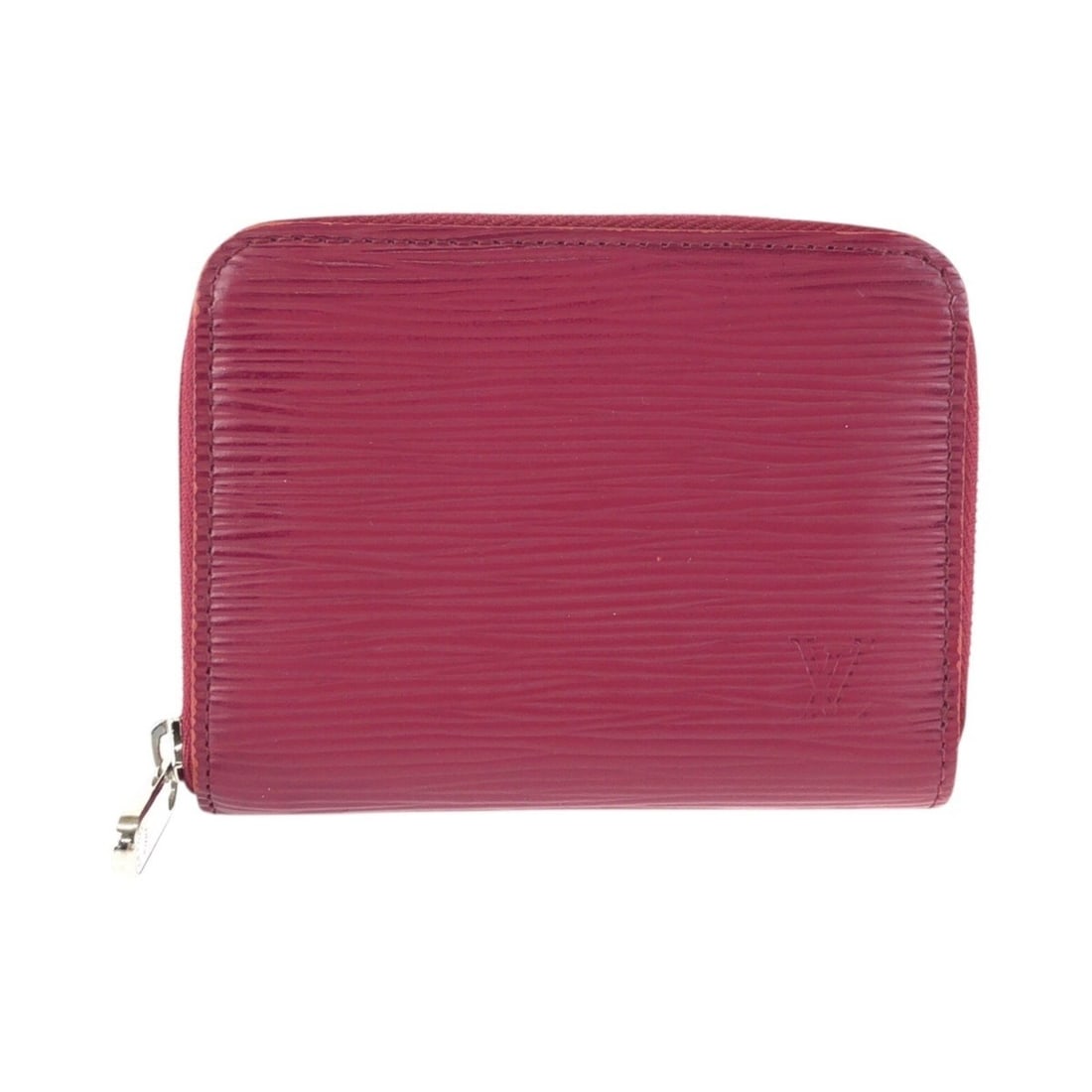 LOUIS VUITTON Louis Vuitton Epi Zippy Coin Purse Pink Fuchsia Silver Hardware Leather M60383: --- Catalog ---Category: SizeSize (HxWxD): 8cm x 11cm x 2cm / 3.14'' x 4.33'' x 0.78''Category: DesignType: Coin purse/coin caseColor: Fuchsia, PinkGender: WomenMaterial: Leather Category: GeneralMPN: