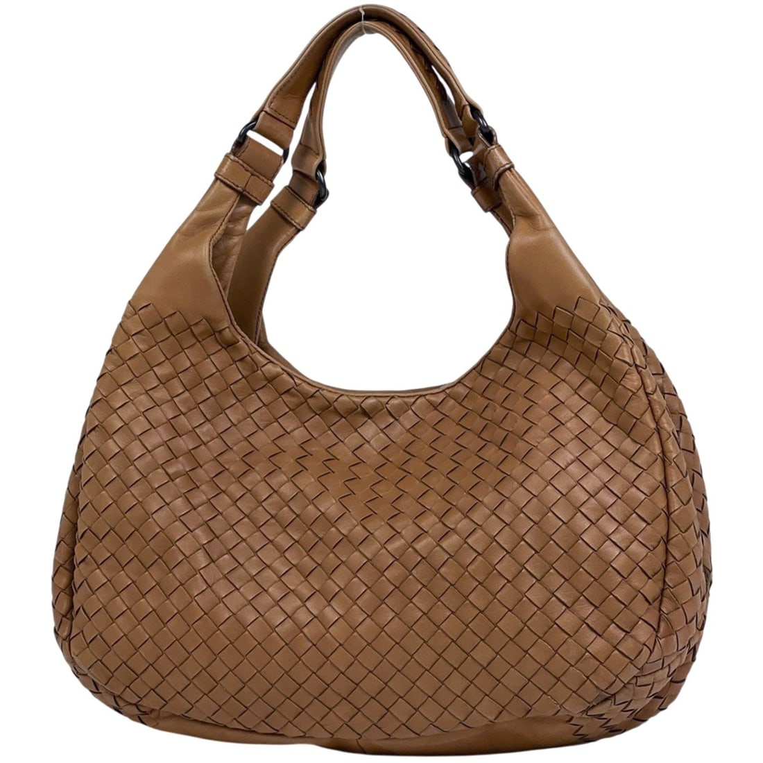 Bottega Veneta Intrecciato Shoulder Bag, Campana Leather, Brown, 125787, Women's: --- Catalog ---Category: SizeSize (HxWxD): 21cm x 30cm x 14cm / 8.26'' x 11.81'' x 5.51''Category: DesignType: Shoulder bagColor: BrownGender: WomenMaterial: Leather Category: GeneralMPN: 125787Brand: