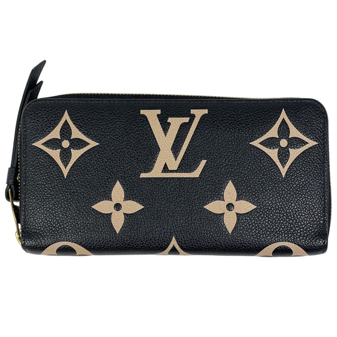 Louis Vuitton Zippy Wallet, Round Zip, Bicolor Long Monogram Empreinte, Black/Beige, M80481, Women's: --- Catalog ---Category: SizeSize (HxWxD): 10cm x 19.5cm x 3cm / 3.93'' x 7.67'' x 1.18''Category: DesignColor: Beige, BlackGender: WomenMaterial: Monogram Empreinte Category: GeneralMPN: M80481Brand: