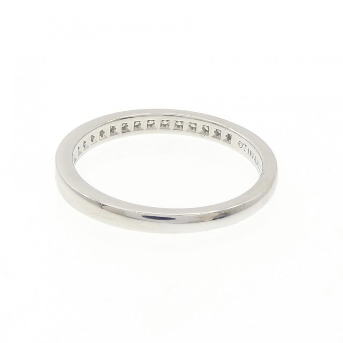 Tiffany Half Circle Channel Setting Ring - 3