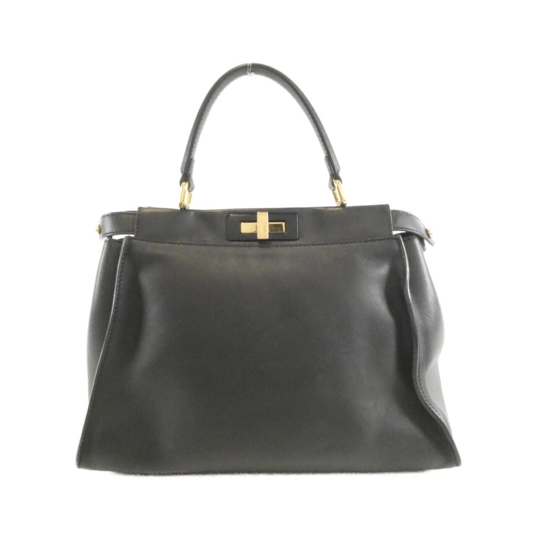 Fendi Peekaboo 8BN290 3ZN Handbag: --- Catalog ---Category: SizeSize (HxWxD): 24cm x 34cm x 12cm / 9.44'' x 13.38'' x 4.72''Category: DesignType: HandbagColor: BlackGender: WomenMaterial: Leather Leather/Fur Type: CalfskinCategory:
