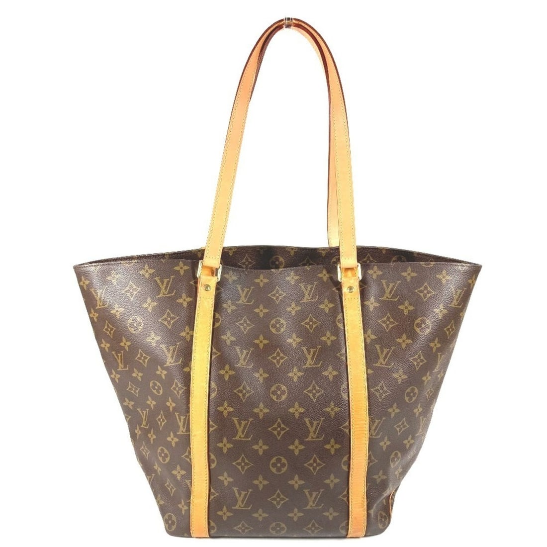 Prada Tessuto Nylon Tote Bag/Handbag/Shoulder Bag (B5878) with Guarantee Card - Women's: --- Catalog ---Category: SizeSize (HxWxD): 27cm x 33cm x 10cm / 10.62'' x 12.99'' x 3.93''Handle Length: 58cm / 22.83''Category: DesignType: Handbag, Tote bagColor: BeigeGender: WomenMaterial: Tessuto