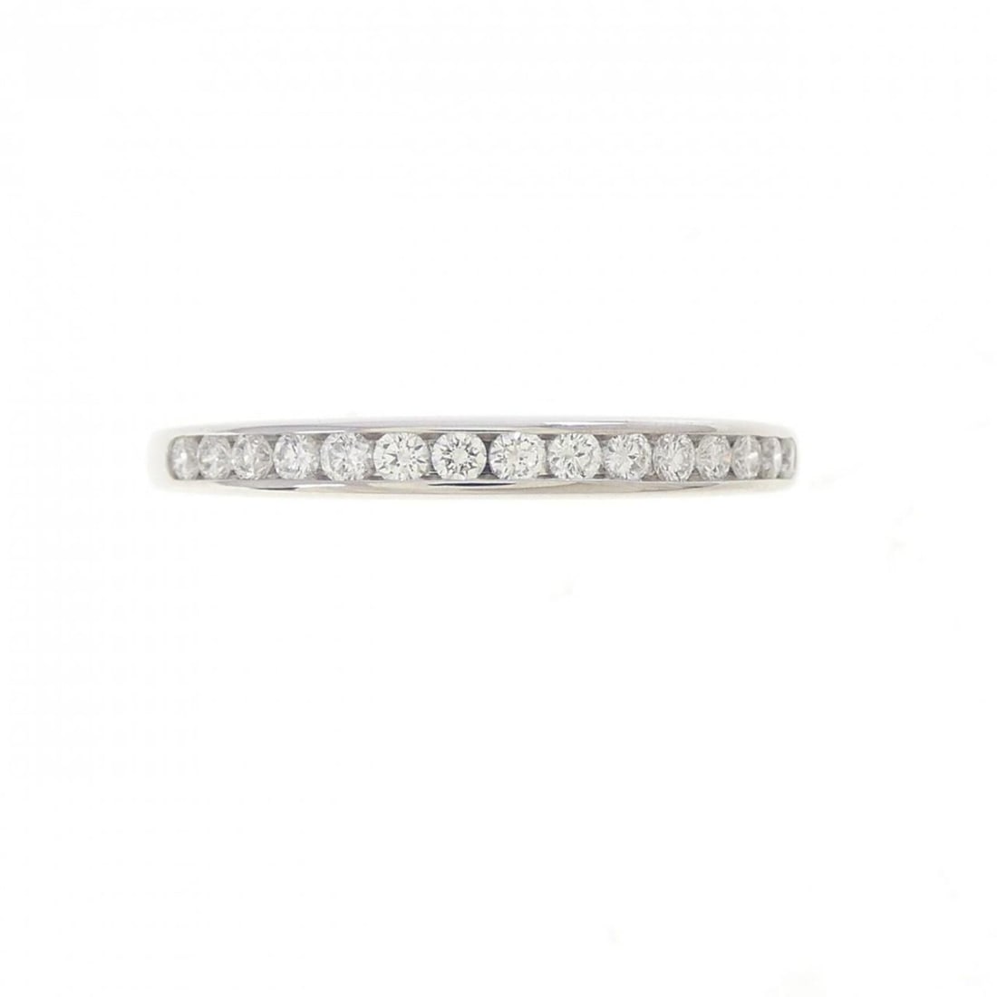 Tiffany Half Circle Channel Setting Ring - 2
