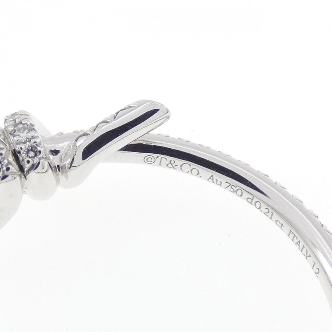 Tiffany Knot Ring 0.21CT - 4