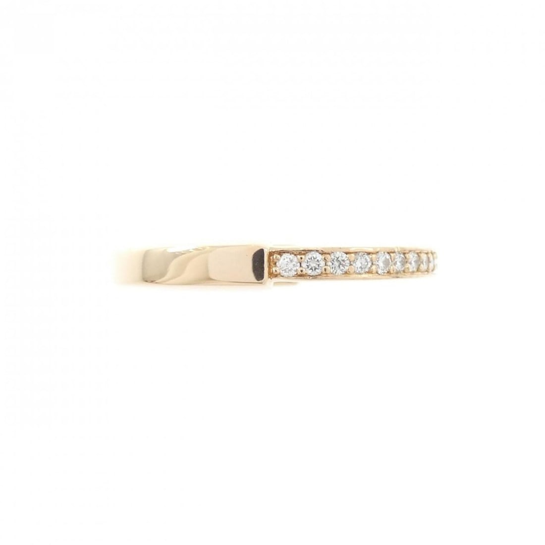 Tiffany & Co. Rock Ring 0.13CT: --- Catalog ---Category: SizeJP Size: 6US Size: 3.5Category: DesignType: Band ringColor: Pink goldStone: DiamondGender: WomenMaterial: Pink gold (18K)Weight (ct.): 0.13Category: GeneralBrand: