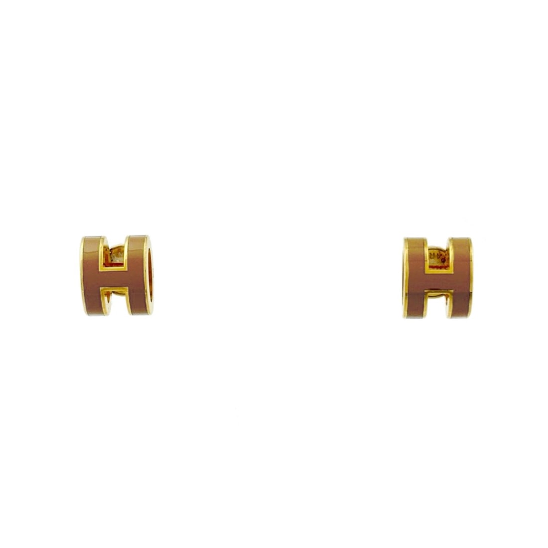Hermes HERMES Pop H Earrings Logo GP Gold Women's: --- Catalog ---Category: SizeStone Size (HxW): 0.70mm x 0.90mm / 0.03'' x 0.04''Category: DesignColor: GoldGender: WomenCategory: GeneralBrand: Hermes--- Item List ---Section: ConditionRanking: Rank A