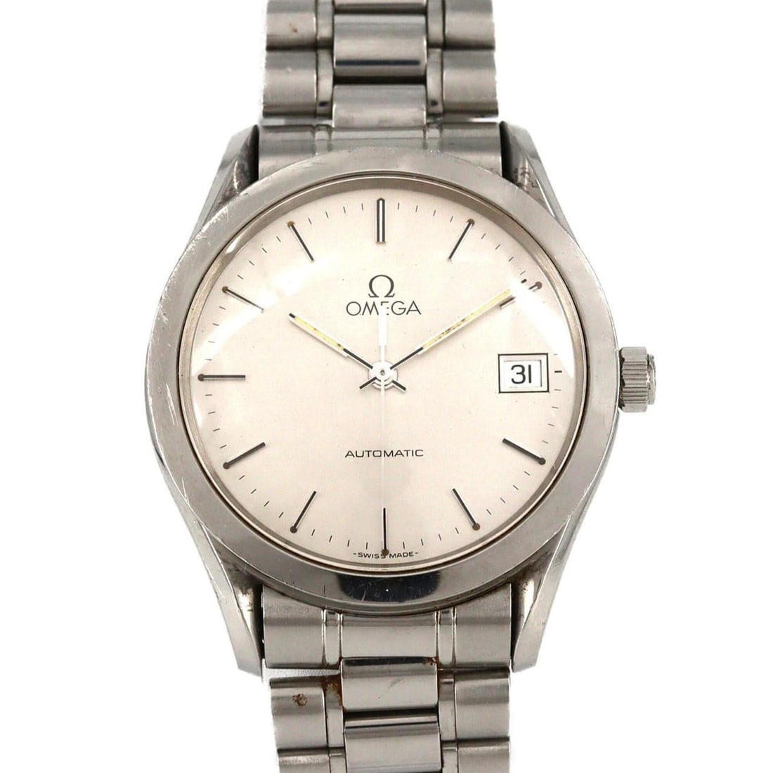 Omega Classic 3501.30 SS Automatic Watch: --- Catalog ---Category: SizeWrist Size: 17.5cm / 6.88''Case Diameter: 35mm / 1.38''Category: DesignType: WristwatchGender: MenColor (Dial): SilverMaterial (Band): Stainless steelMaterial (Case): Stai