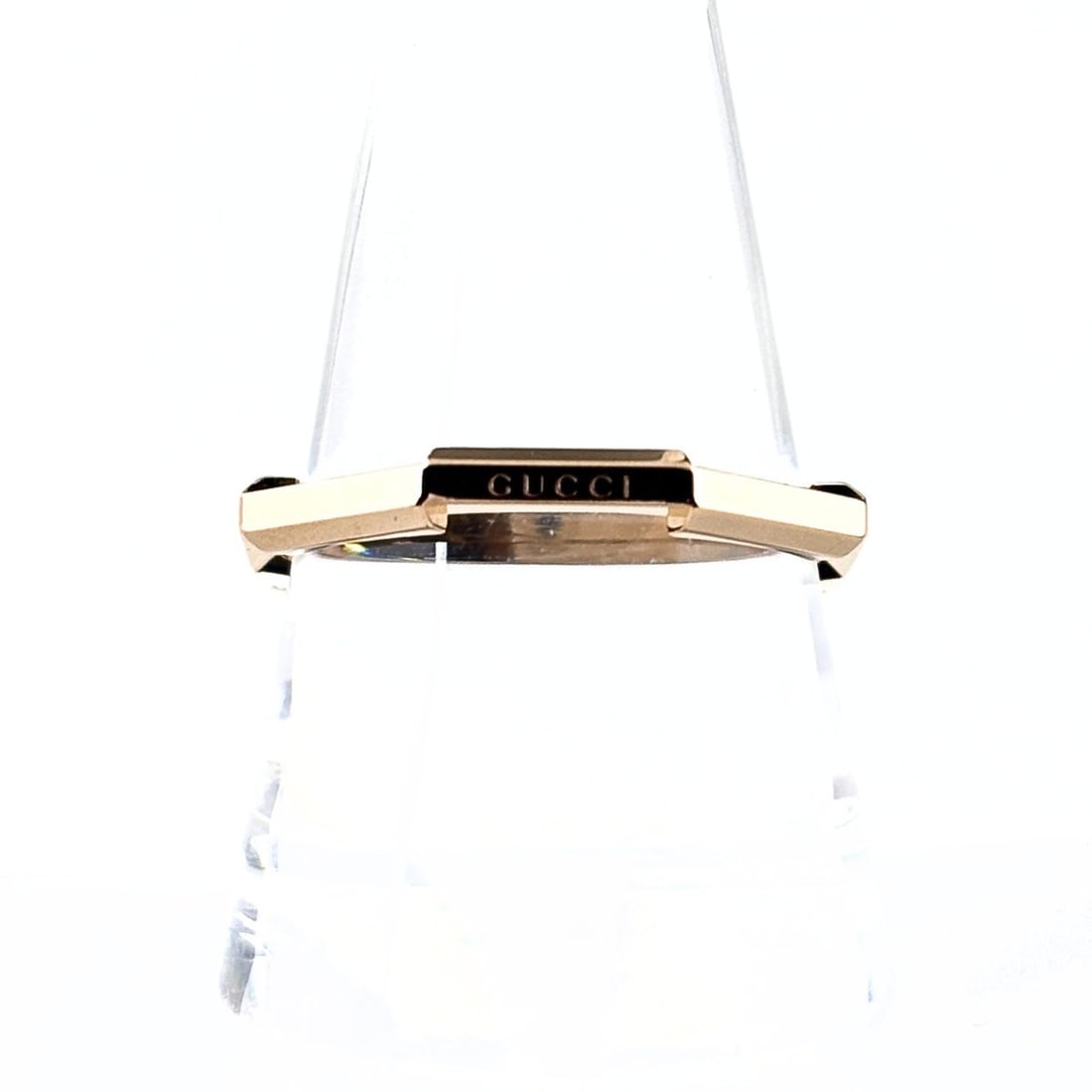 Gucci Link to Love Ring, Pink Gold (PG), Size 23, 750, Women's Ring: --- Catalog ---Category: SizeJP Size: 24US Size: 11.5Category: DesignColor: Pink goldGender: WomenCategory: GeneralBrand: Gucci--- Item List ---Section: ConditionRanking: Rank AB Used - Traces of usag