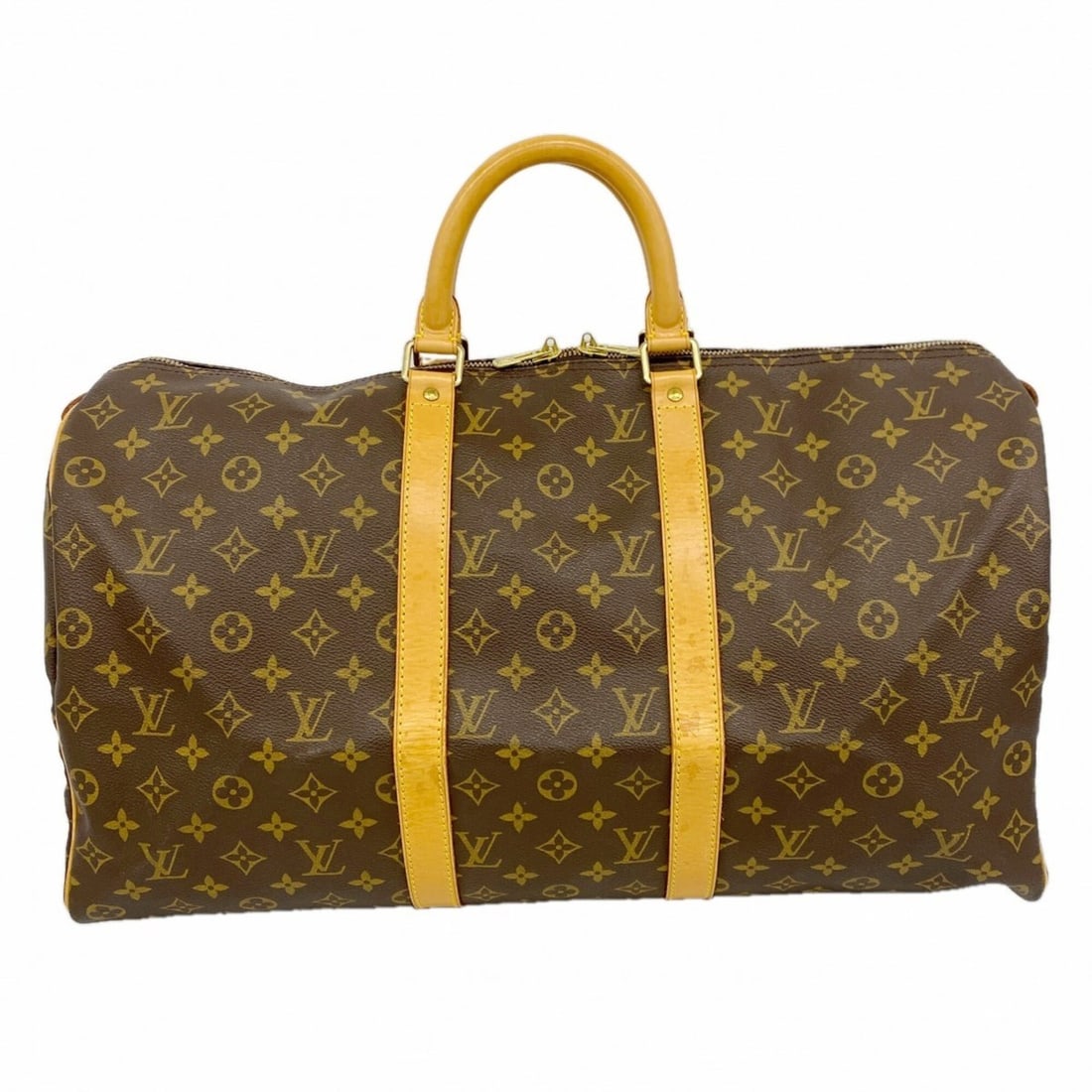Louis Vuitton Bags - Boston Monogram Keepall 50 M41426 Brown Men's & Women's: --- Catalog ---Category: SizeSize (HxWxD): 28.5cm x 50cm x 22cm / 11.22'' x 19.68'' x 8.66''Category: DesignType: Boston bagColor: BrownGender: Men,WomenCategory: GeneralMPN: M41426Brand: Louis Vuitto