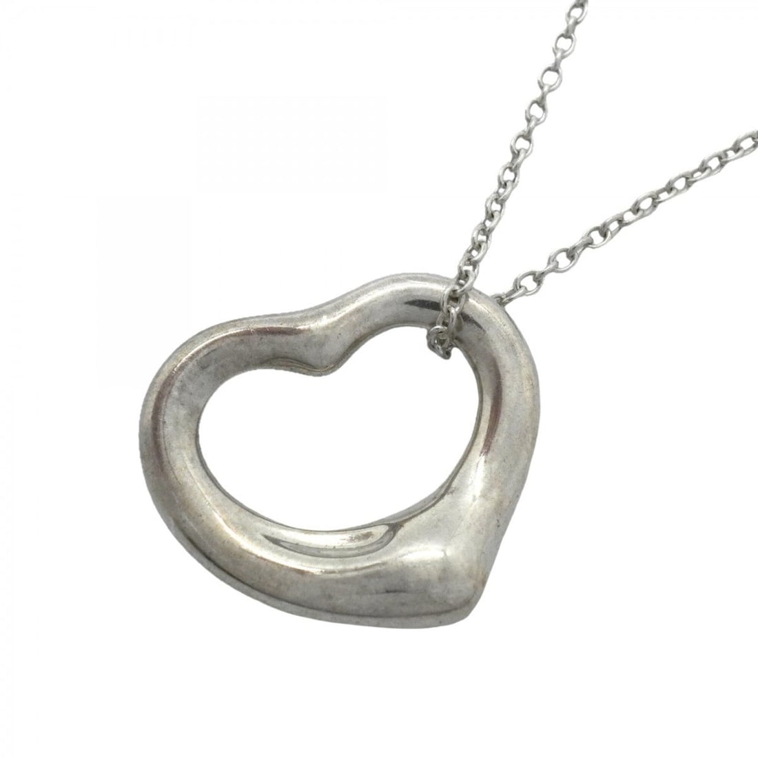 Tiffany & Co. Heart Necklace, Sterling Silver 925, Women's (1 of 10)