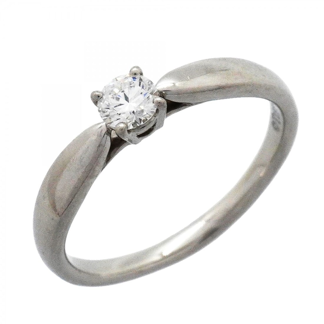 Tiffany & Co. Harmony Ring, 1PD (One Diamond), Pt950 Platinum, 0.18ct Diamond, Size 11.5 (Women's): --- Catalog ---Category: SizeJP Size: 11.5US Size: 6Category: DesignType: Band ringStone: DiamondGender: WomenMaterial: Platinum 950Category: GeneralBrand: Tiffany--- Item List ---Section: ConditionRa