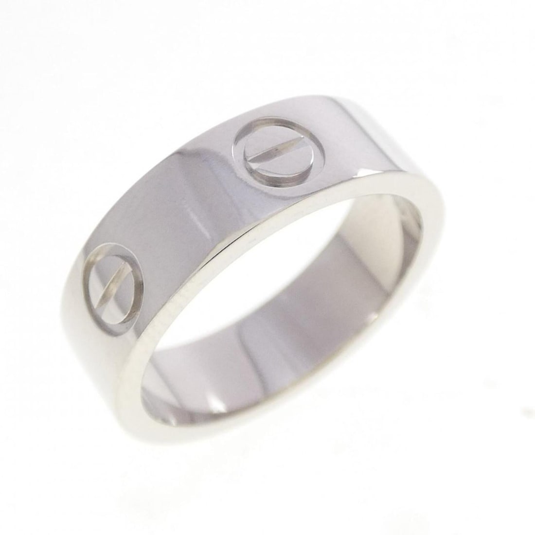 Cartier Love Ring: --- Catalog ---Category: SizeUS Size: 5.5Brand Size: 50Category: DesignType: Band ringGender: WomenMaterial: Platinum 950Category: GeneralMPN: B4084900Brand: Cartier--- Item List ---Section: Condition