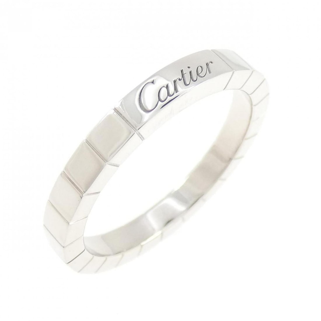 Cartier Lanieres Ring: --- Catalog ---Category: SizeUS Size: 10Brand Size: 61Category: DesignType: Band ringGender: Men,WomenMaterial: White gold (18K)Category: GeneralMPN: B4045000Brand: Cartier--- Item List ---Section: Co