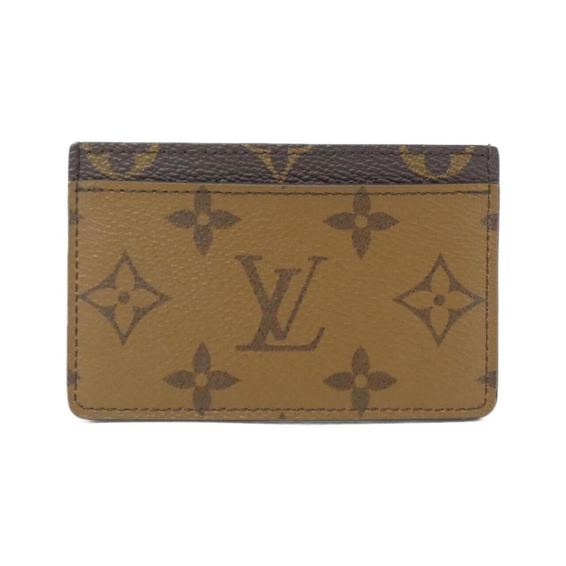 Louis Vuitton Monogram Reverse Porte Cartes Simple M69161 Business Card Holder/Card Case: --- Catalog ---Category: DesignType: Card caseColor: Marron, Monogram ReverseGender: WomenMaterial: Monogram Reverse Category: GeneralMPN: M69161Brand: Louis VuittonCategory: Physical PropertiesSize (