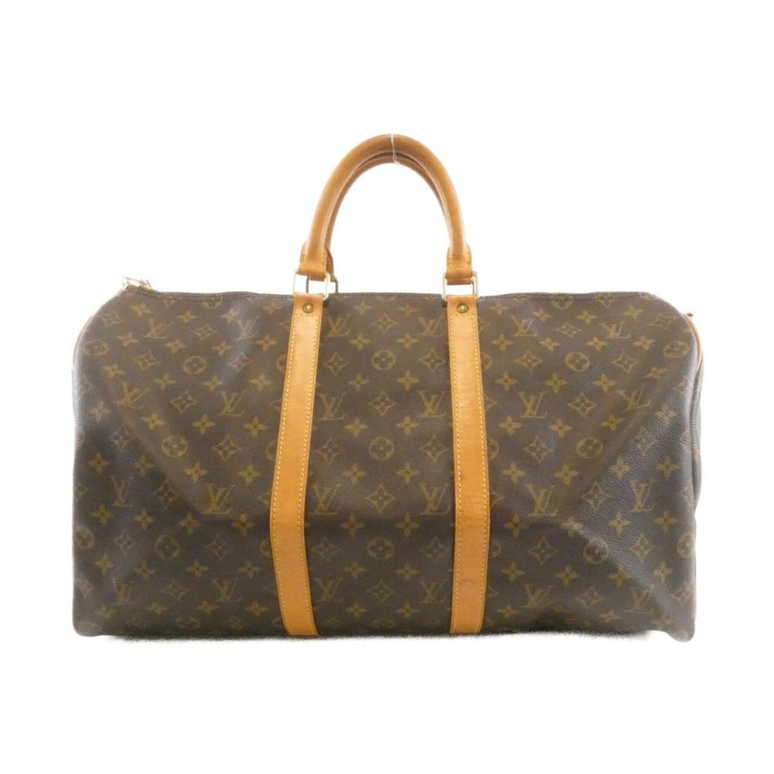 Louis Vuitton Monogram Keepall Bandoulière 50cm M41416 Boston Bag: --- Catalog ---Category: SizeSize (HxWxD): 29cm x 50cm x 22cm / 11.41'' x 19.68'' x 8.66''Category: DesignType: Boston bagColor: MarronGender: Men,WomenMaterial: Coated canvas Hardware Color: GoldCate