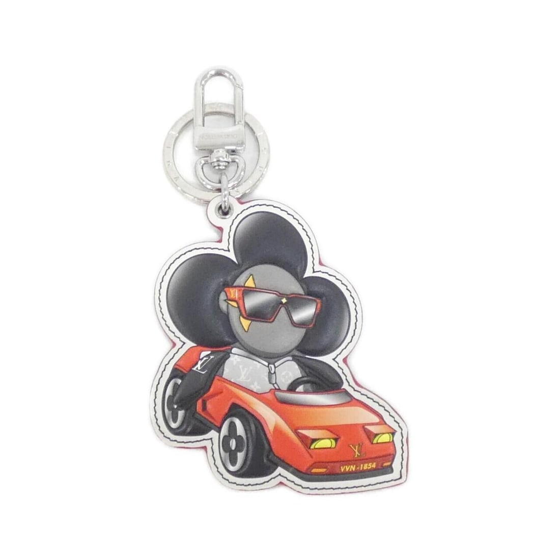 Louis Vuitton Monogram Eclipse Porte Clés Sporty Car Vivienne M00960 Keyring: --- Catalog ---Category: DesignType: KeyringColor: Black, SilverGender: Men,WomenCategory: GeneralMPN: M00960Brand: Louis Vuitton--- Item List ---Section: ConditionRanking: Rank A Used - A few traces 