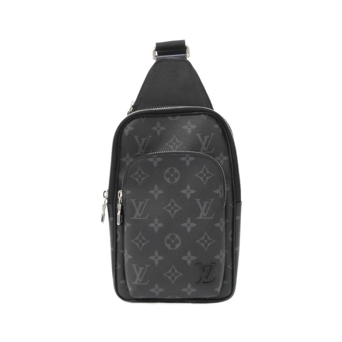 Louis Vuitton Monogram Eclipse Avenue Sling Bag PM M47137 Shoulder: --- Catalog ---Category: SizeSize (HxWxD): 33cm x 16cm x 5cm / 12.99'' x 6.29'' x 1.96''Category: DesignType: Shoulder bagColor: Black, Monogram EclipseGender: WomenMaterial: Monogram Eclipse Category