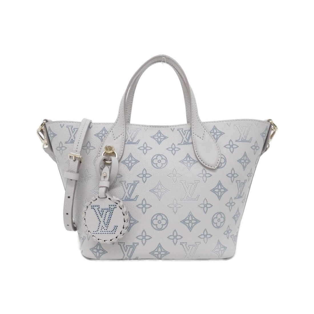 Louis Vuitton Mahina (Flight Mode) Blossom PM M12088 Handbag: --- Catalog ---Category: SizeSize (HxWxD): 19cm x 34cm x 12.5cm / 7.48'' x 13.38'' x 4.92''Category: DesignType: HandbagColor: GrayGender: WomenMaterial: Mahina leather Category: GeneralMPN: M12088Bra