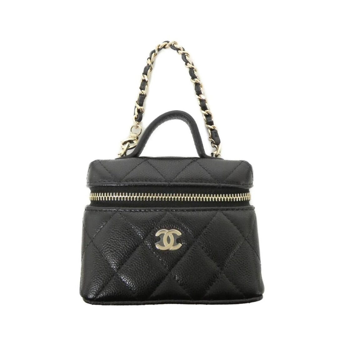 Chanel Timeless Classic Line AP4897 Accessory Bag Charm: --- Catalog ---Category: SizeSize (HxWxD): 90.00mm x 110.00mm x 40.00mm / 3.54'' x 4.33'' x 1.57''Category: DesignType: Handbag charmColor: BlackGender: WomenMaterial: LeatherCategory: GeneralMPN: AP4