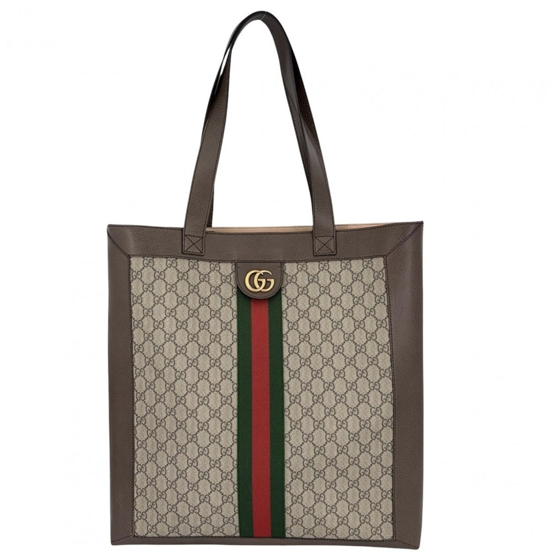 Gucci Ophidia Tote Bag for Men and Women, Sherry Line, Shoulder Bag, A4 Compatible, GUCCI 519335, GG (1 of 11)