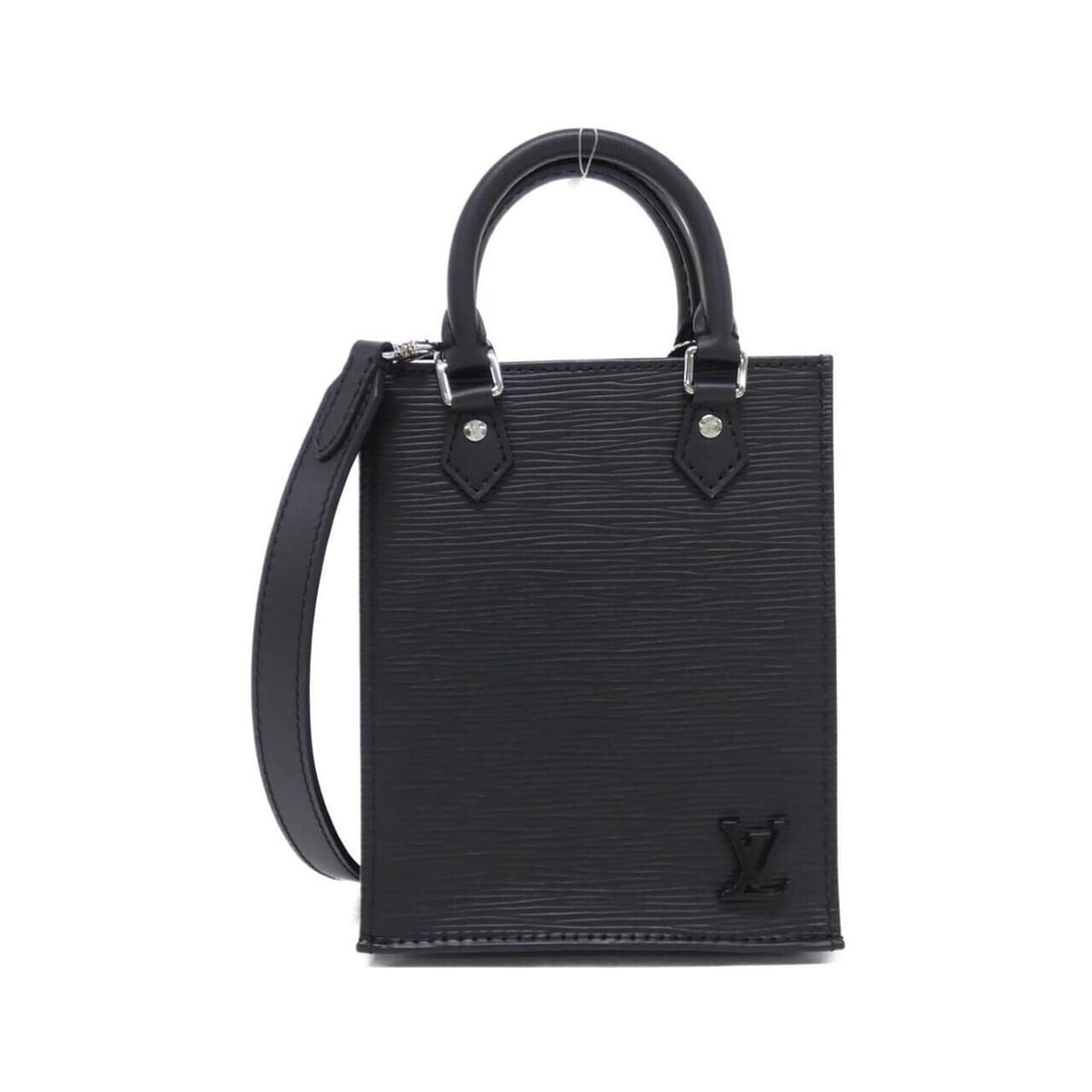 Louis Vuitton Epi Petite Sac Plat M69441 Handbag: --- Catalog ---Category: SizeSize (HxWxD): 17cm x 14cm x 5cm / 6.69'' x 5.51'' x 1.96''Category: DesignType: HandbagColor: BlackGender: Women,MenMaterial: Leather Hardware Color: SilverLeather/Fur Typ