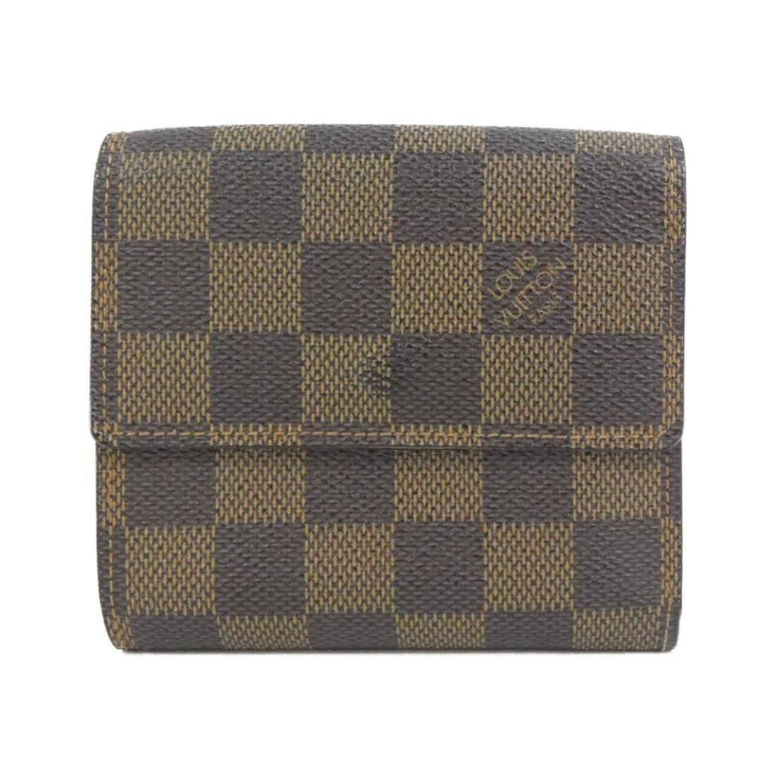 Louis Vuitton Damier Portefeuille Elise N61654 Wallet: --- Catalog ---Category: SizeSize (HxWxD): 10cm x 11cm x 2cm / 3.93'' x 4.33'' x 0.78''Category: DesignType: Wallet (tri-fold)Color: EbeneGender: Men,WomenMaterial: Coated canvas Category: GeneralMPN: